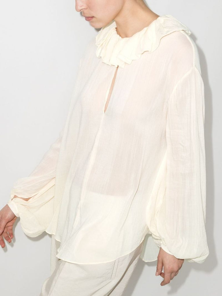Fantine Ruffled Collar Blouse