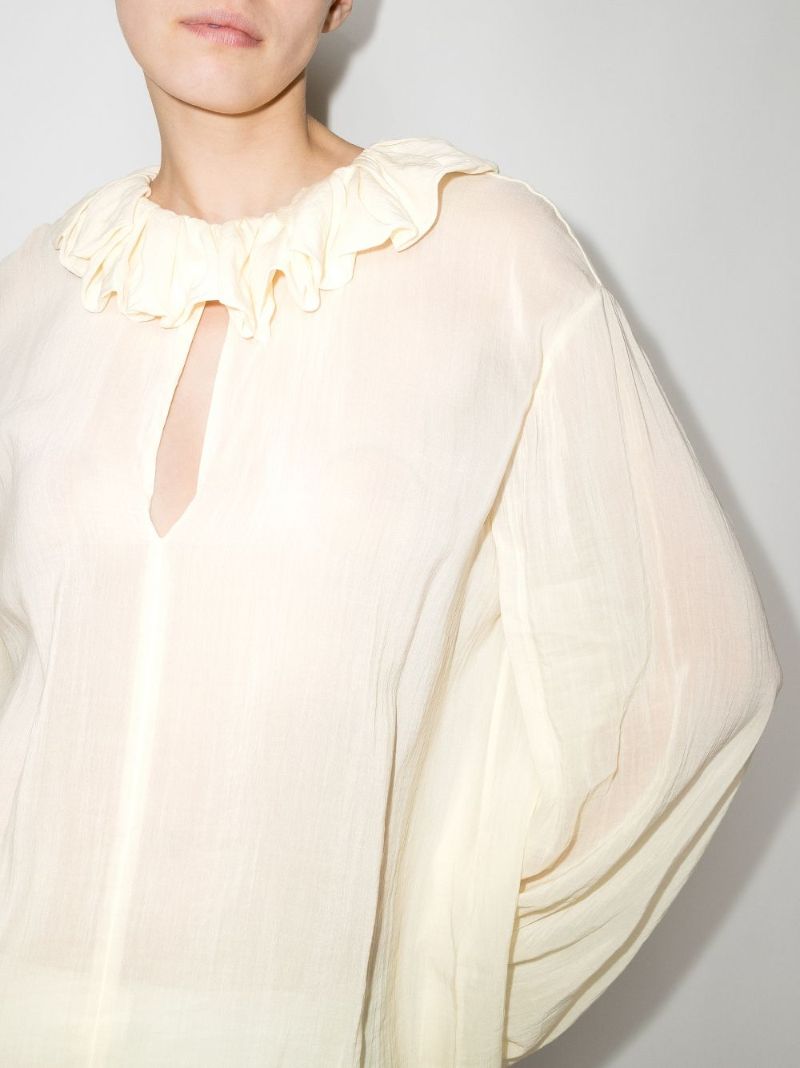 Fantine Ruffled Collar Blouse