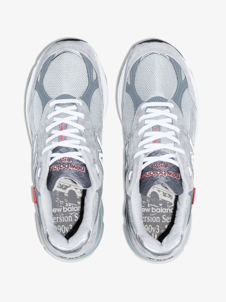 Grey Made in Usa 990v3 Sneakers