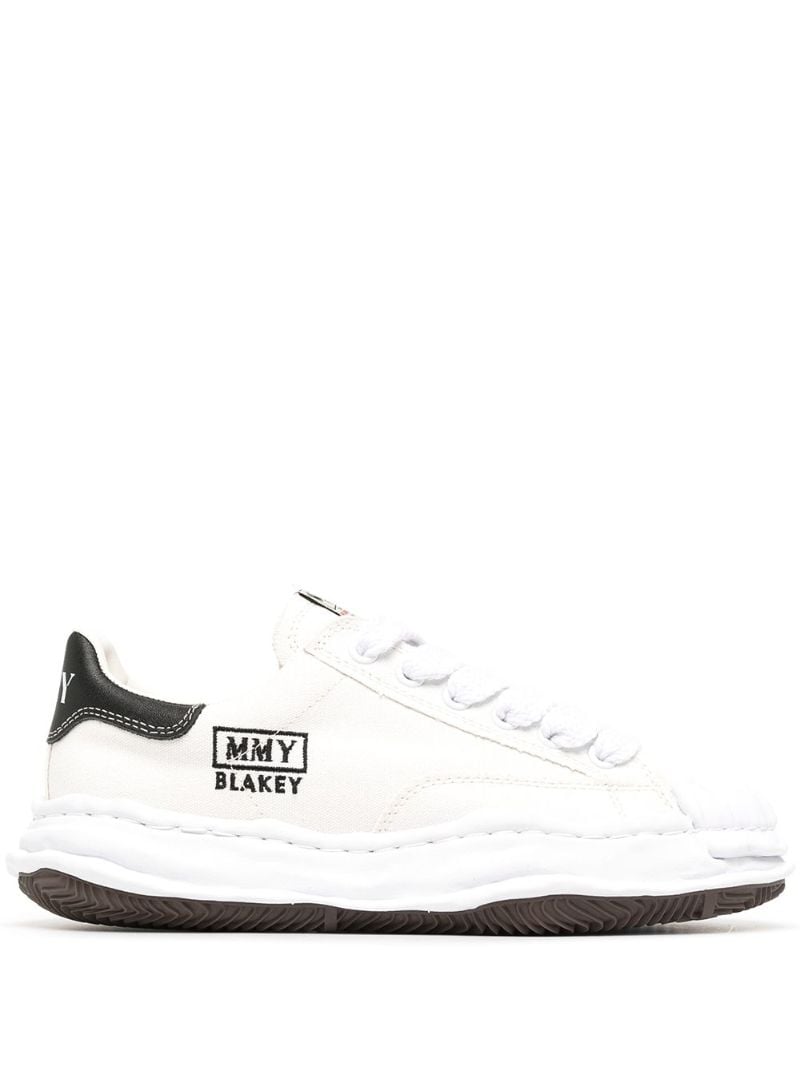 White Blakey Low Top Sneakers