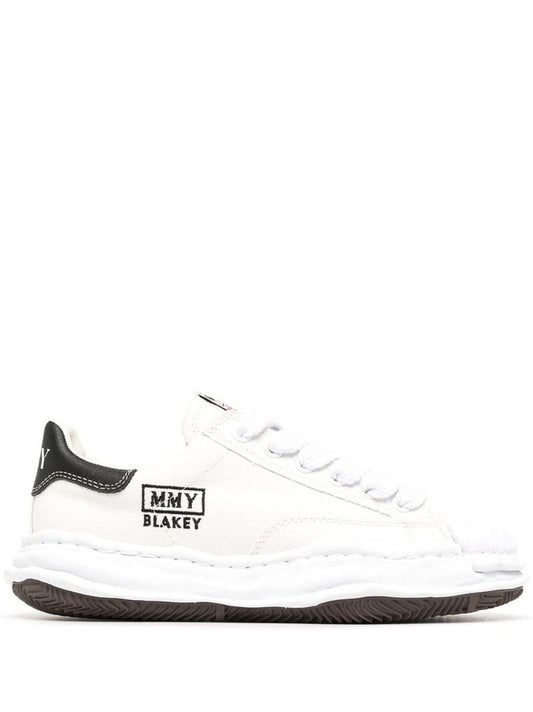 White Blakey Low Top Sneakers
