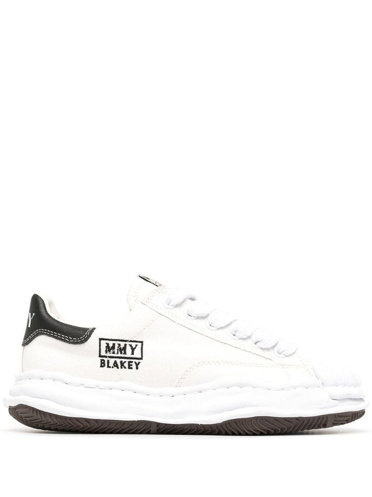 White Blakey Low Top Sneakers