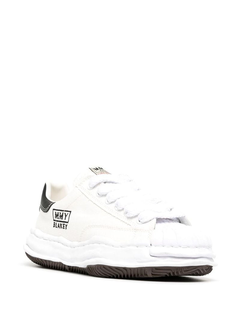 White Blakey Low Top Sneakers