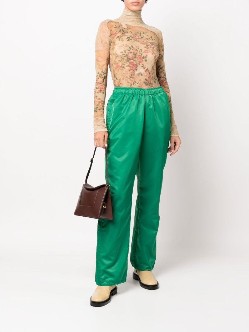 Brown Penelope Leather Shoulder Bag