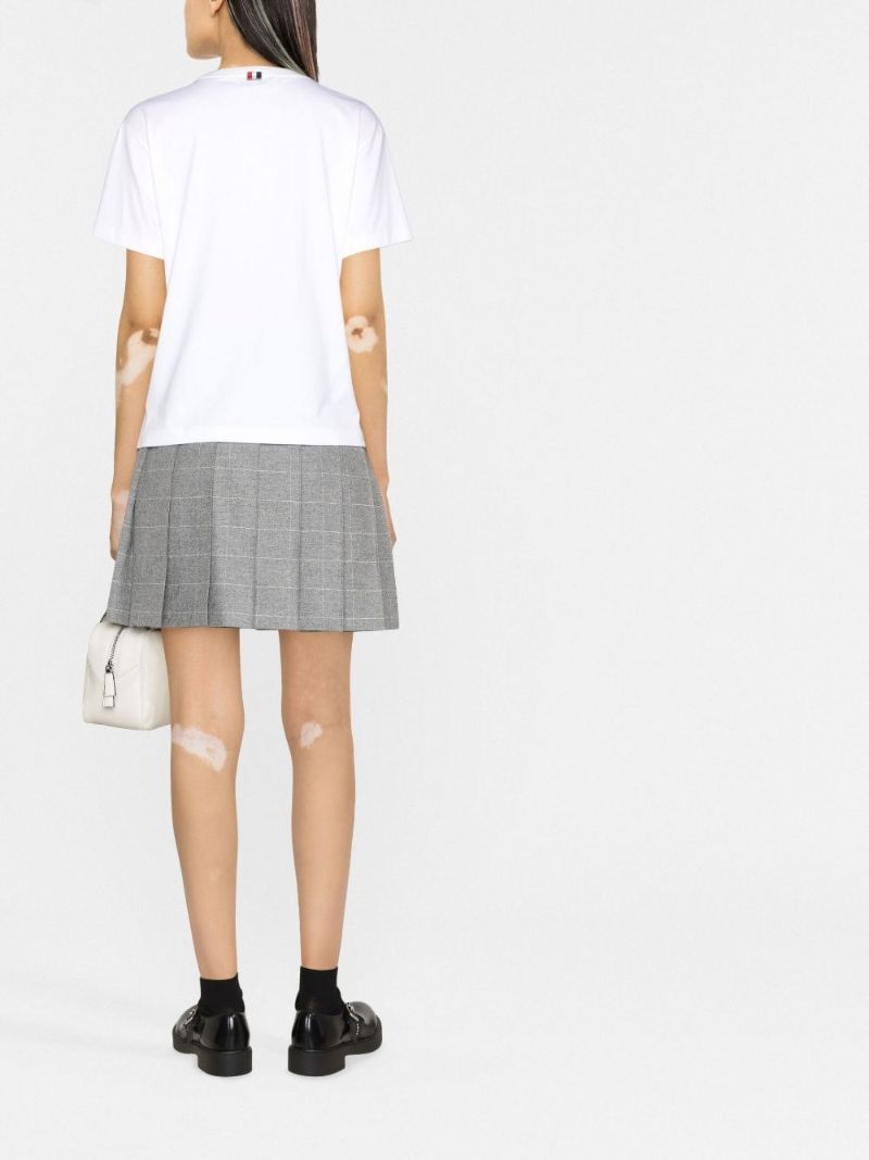 White Rwb Tab Cotton T-shirt
