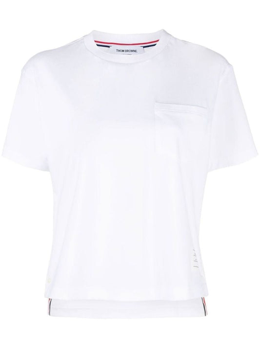 White Rwb Tab Cotton T-shirt