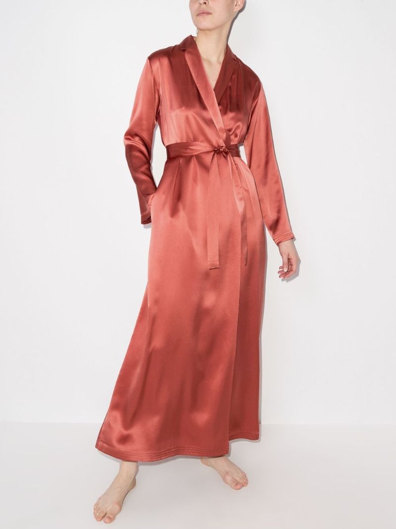 Long Silk Robe