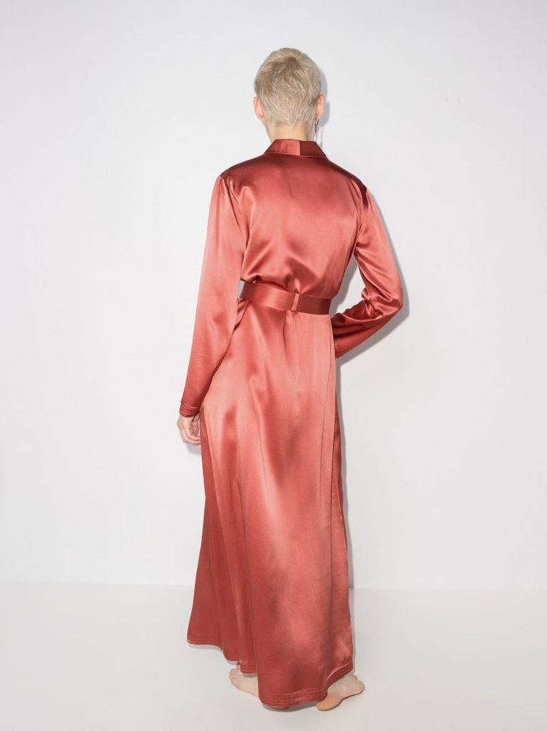 Long Silk Robe