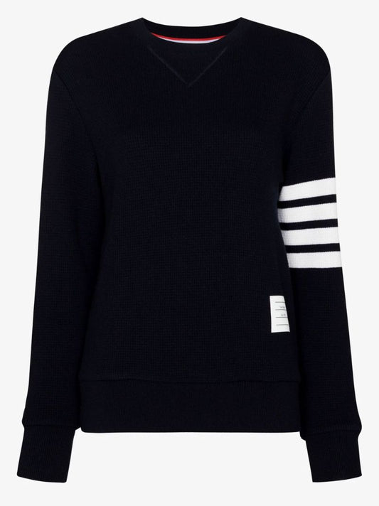 Blue 4-bar Stripe Sweatshirt