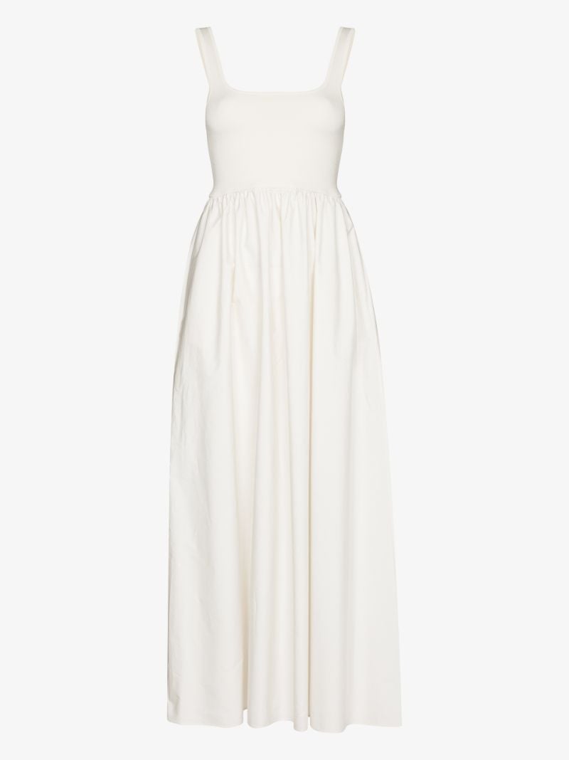 Square Neck Midi Dress