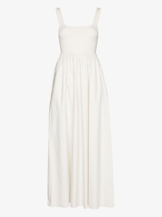 Square Neck Midi Dress