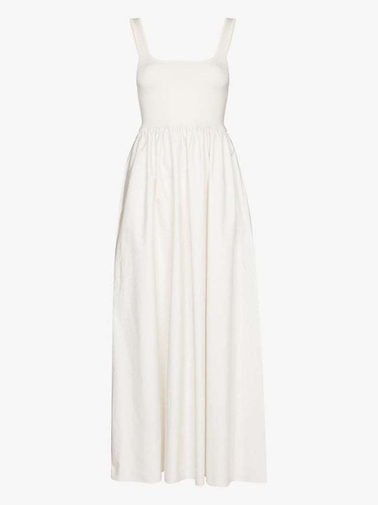Square Neck Midi Dress