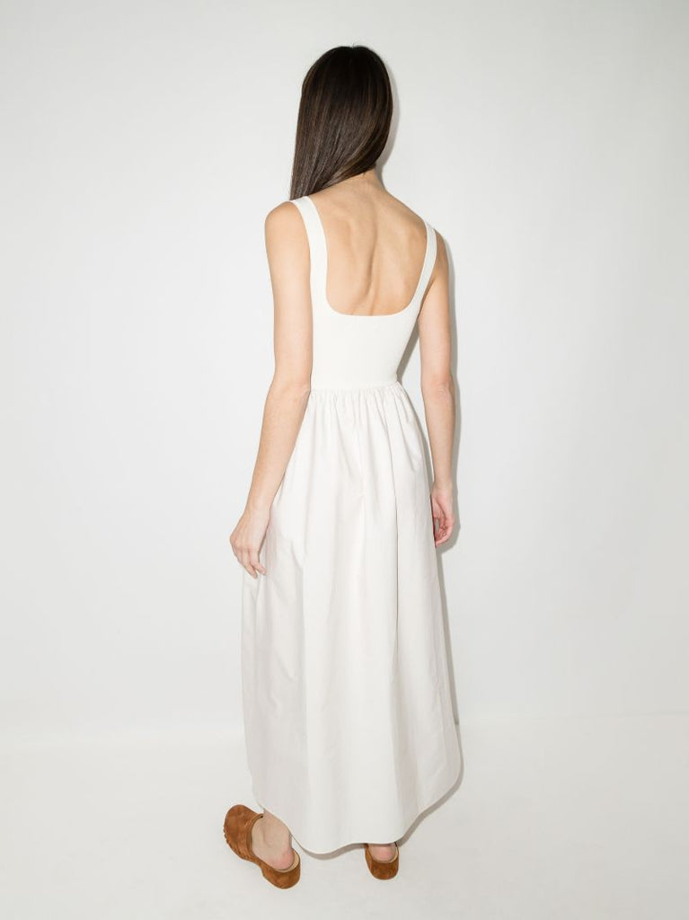Square Neck Midi Dress