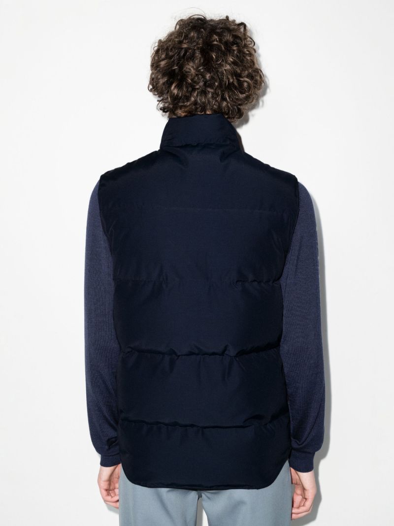 Blue Freestyle Padded Gilet
