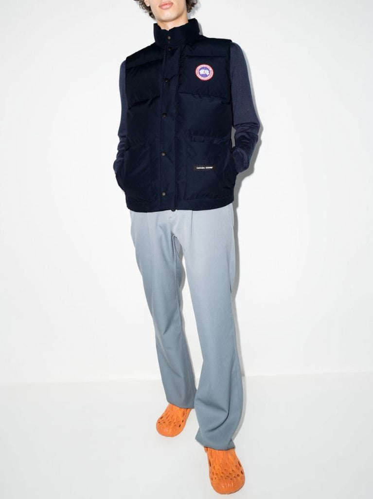 Blue Freestyle Padded Gilet