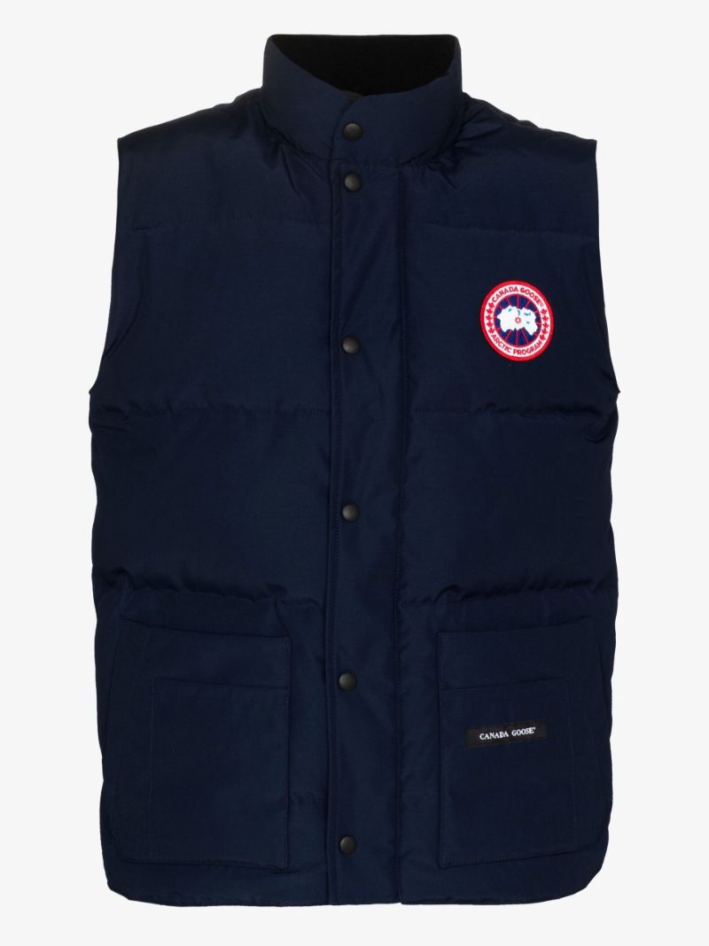 Blue Freestyle Padded Gilet