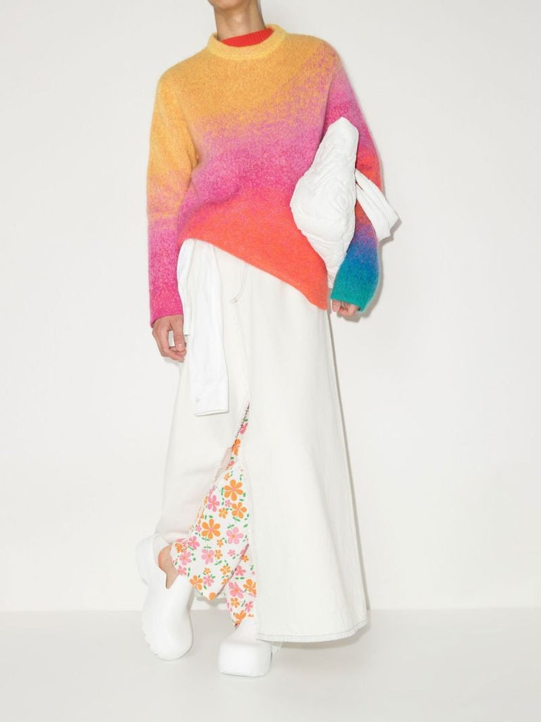 Floral Print Trousers