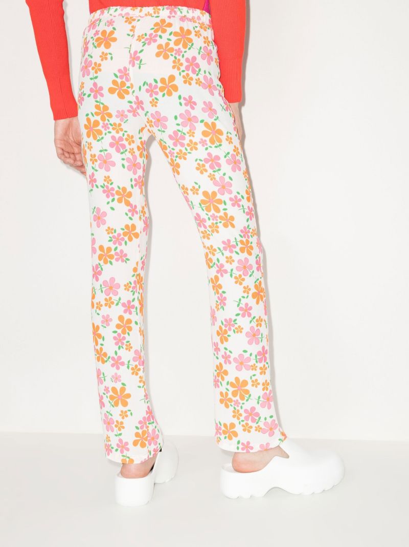 Floral Print Trousers