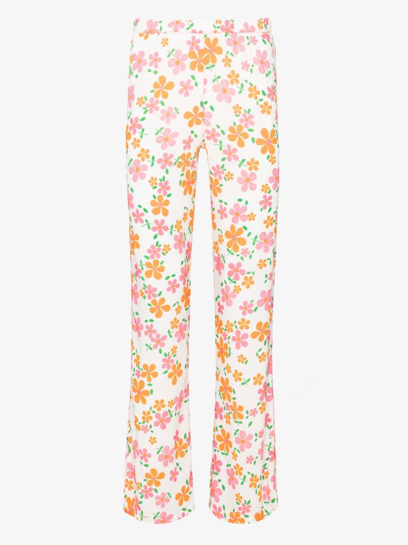 Floral Print Trousers