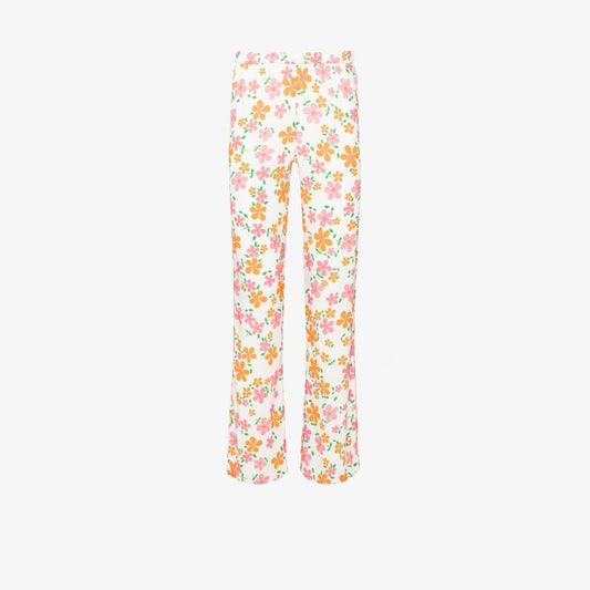 Floral Print Trousers