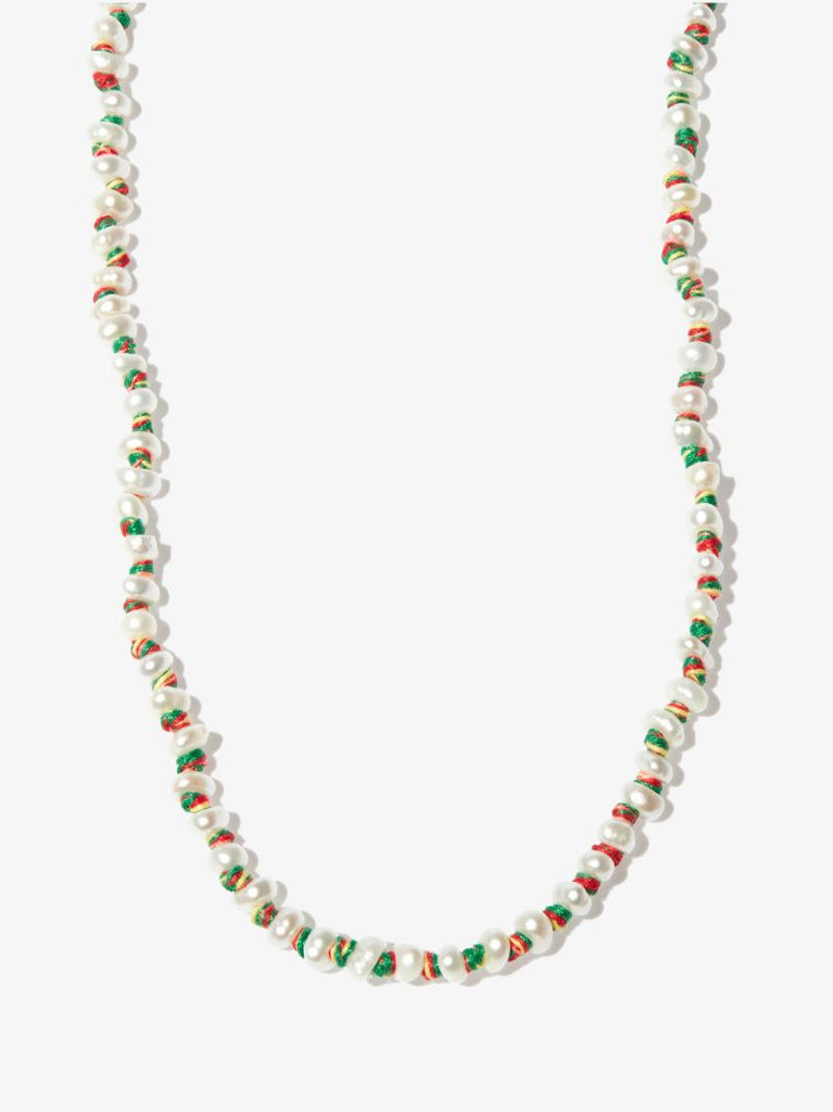 9k Yellow Gold Mauli Pearl Necklace