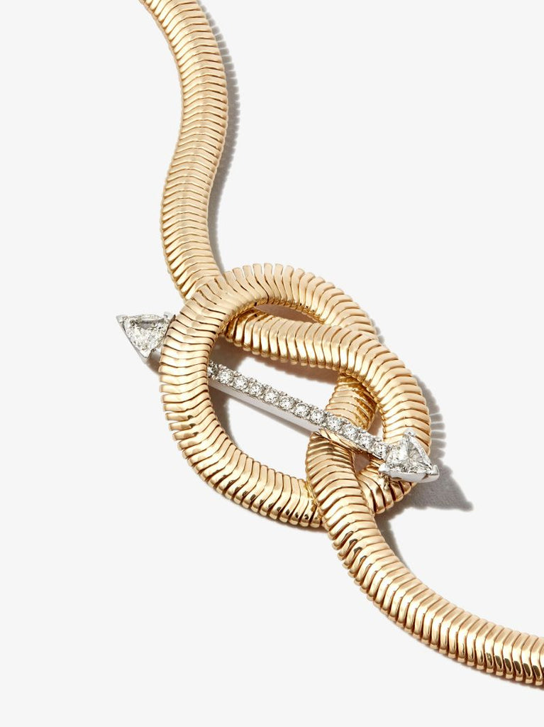 18k Yellow Gold Feelings Diamond Bracelet