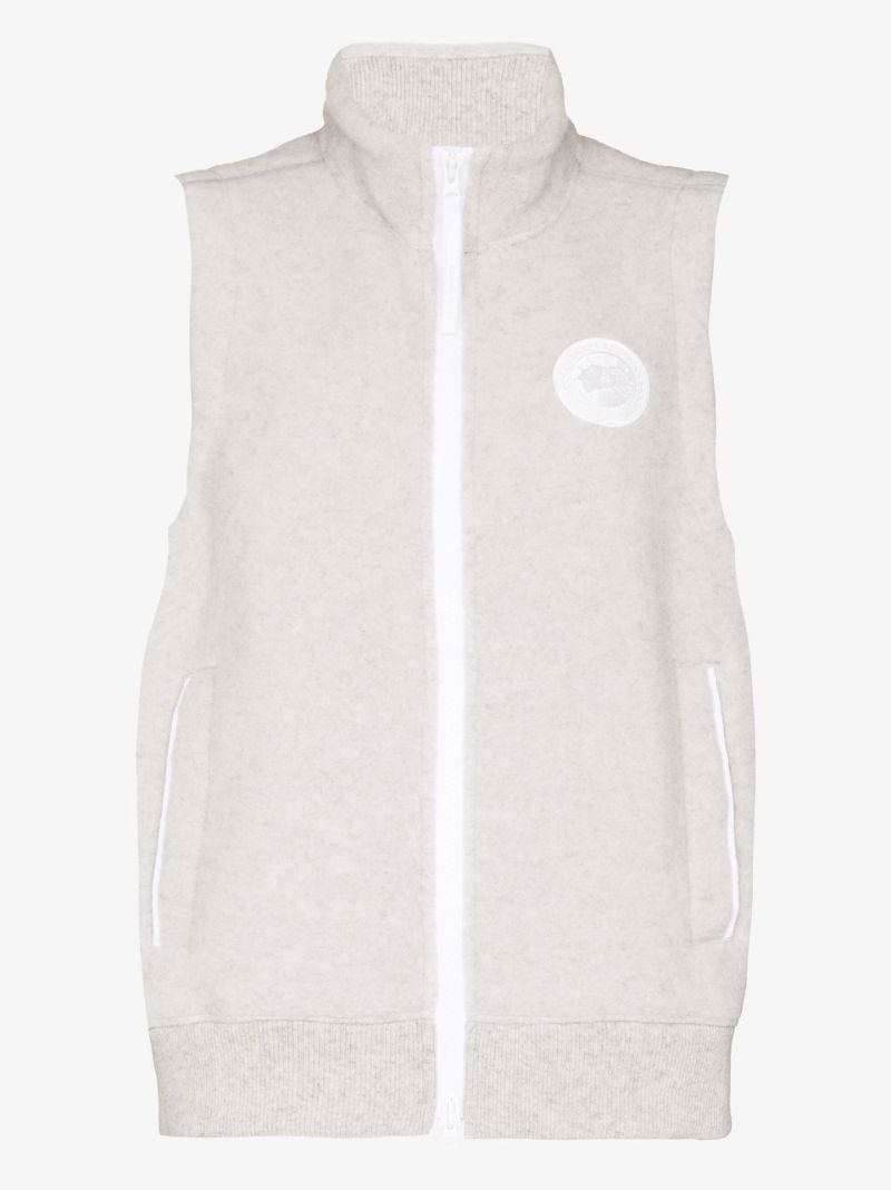 Grey Mersey Fleece Gilet