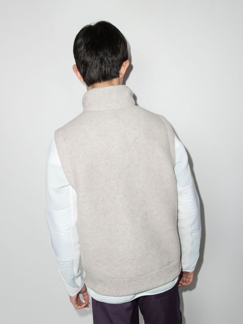 Grey Mersey Fleece Gilet
