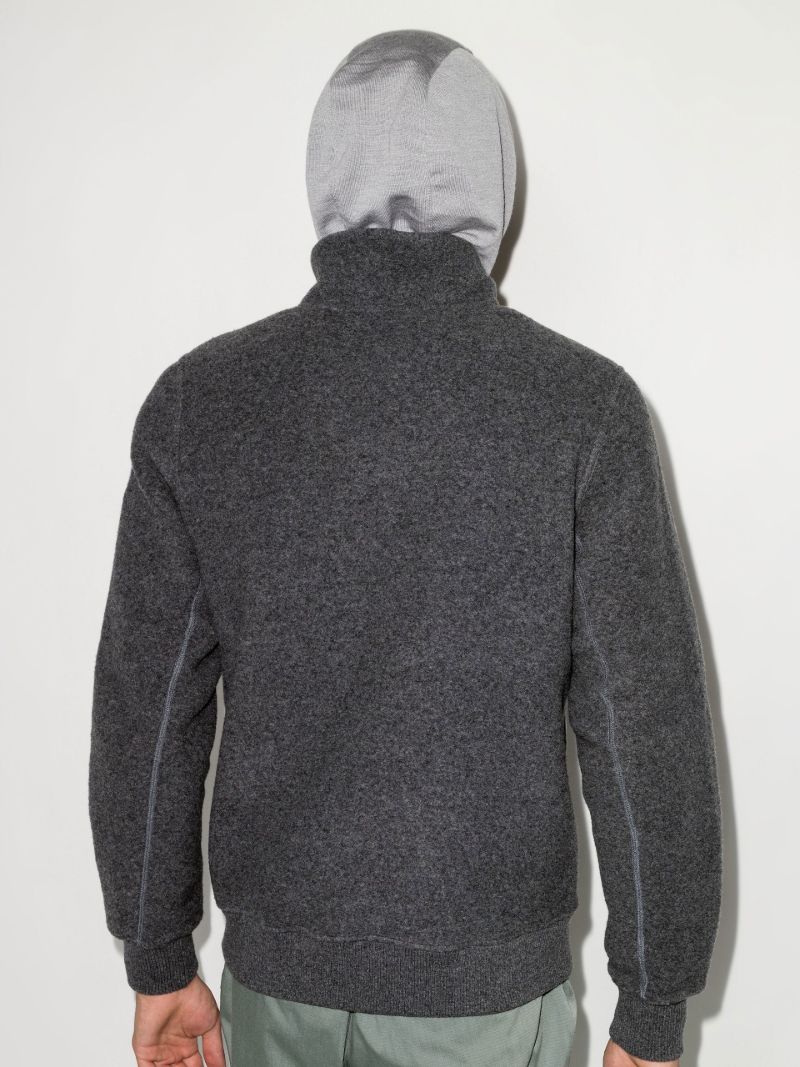 Grey Lawson Knitted Sweatshirt