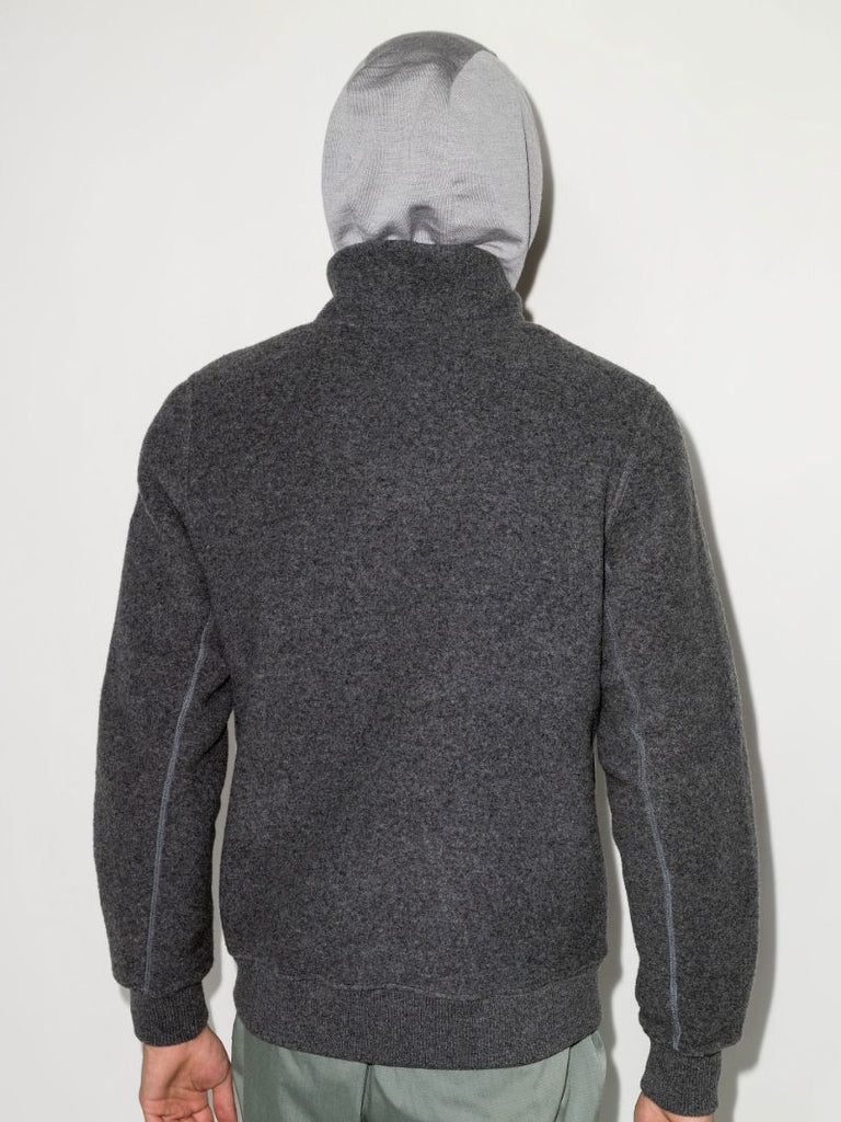 Grey Lawson Knitted Sweatshirt