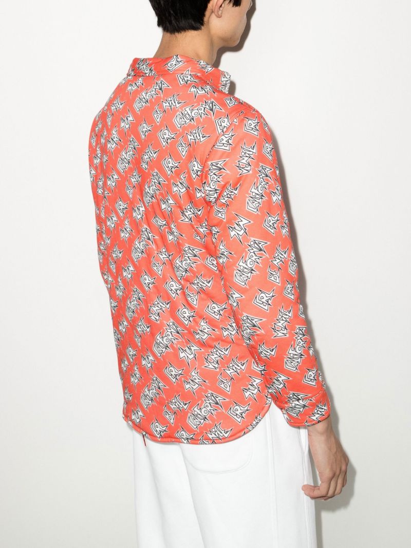 Logo Print Cotton Shirt