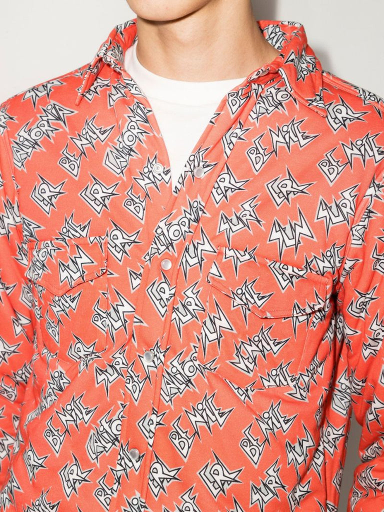 Logo Print Cotton Shirt