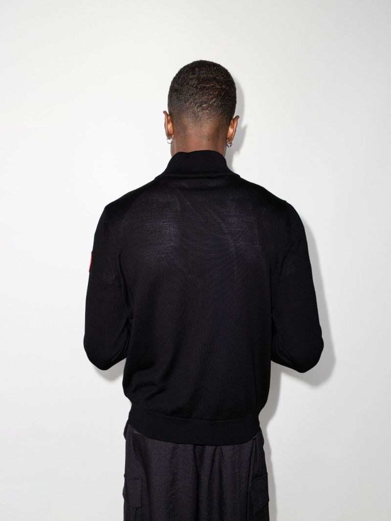 Black Hybridge Packable Jacket