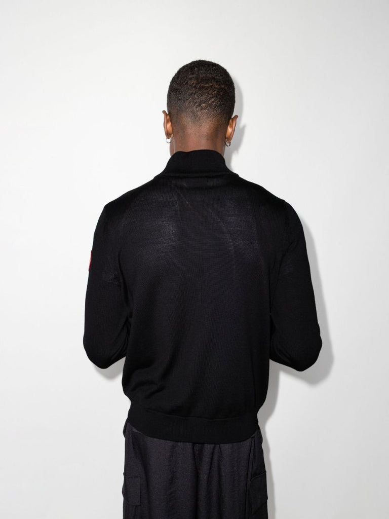 Black Hybridge Packable Jacket