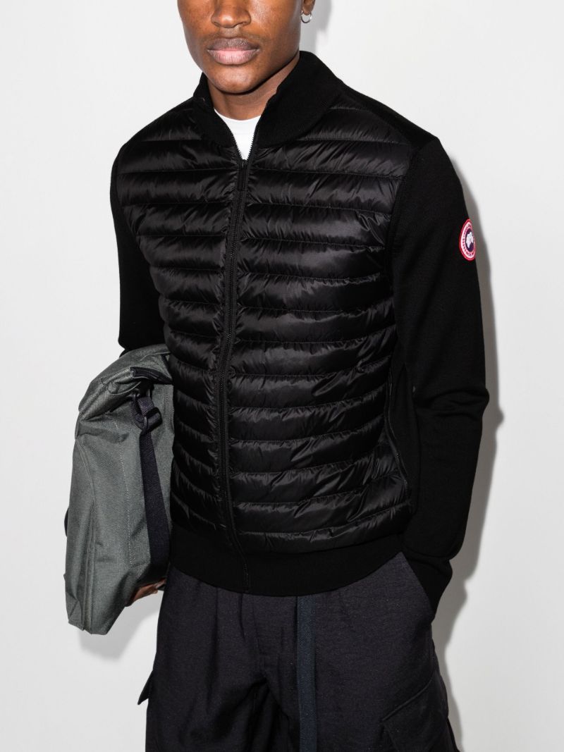 Black Hybridge Packable Jacket