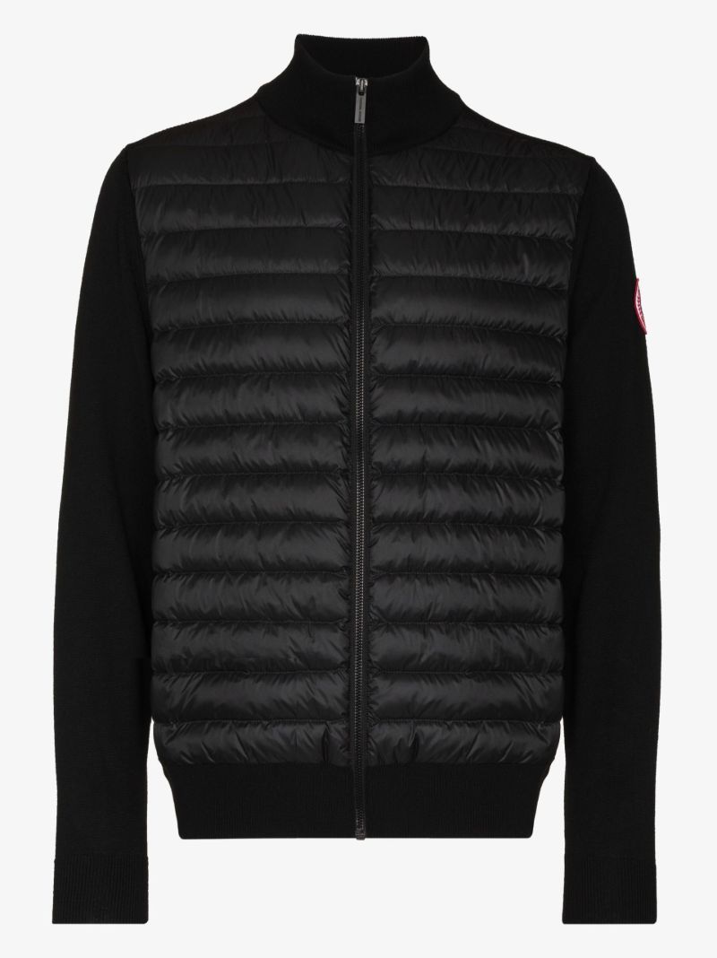Black Hybridge Packable Jacket