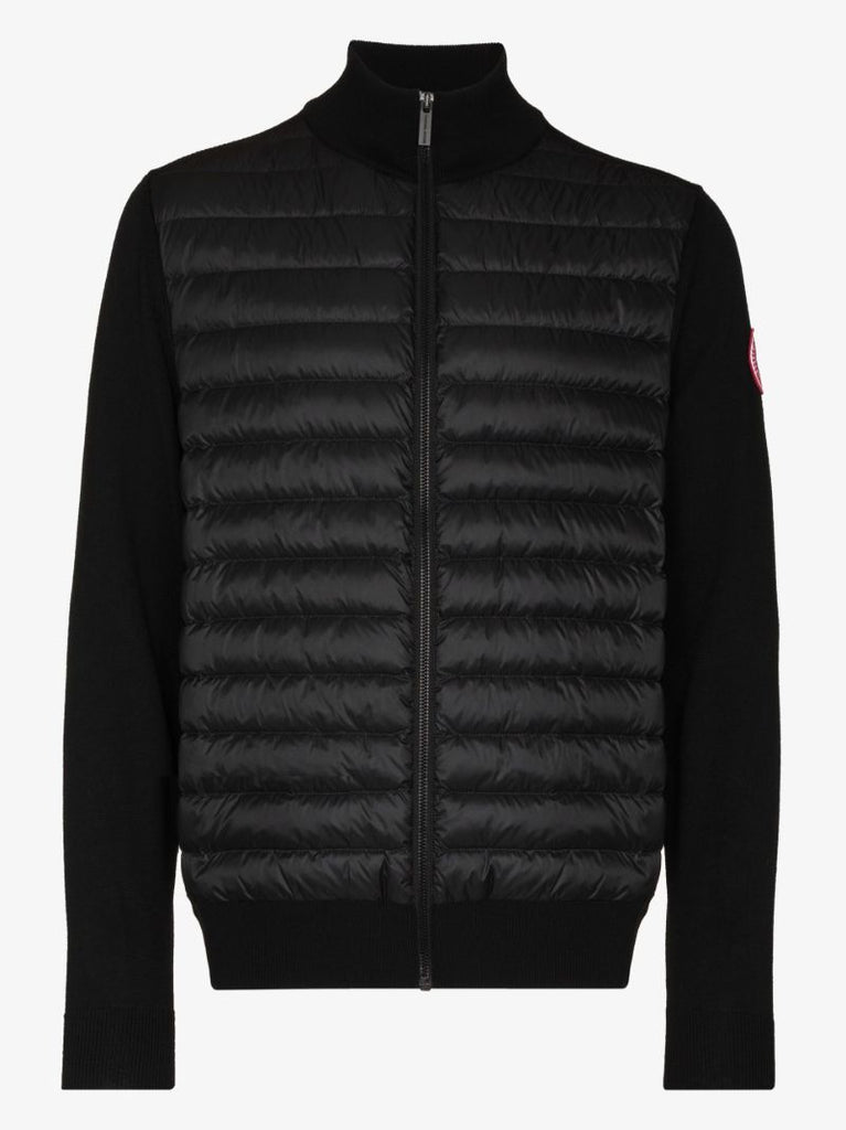 Black Hybridge Packable Jacket