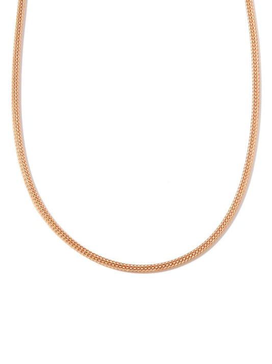 18k Yellow Gold Indian Chain Necklace