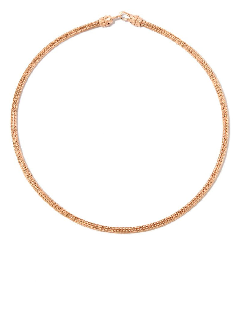18k Yellow Gold Indian Chain Necklace