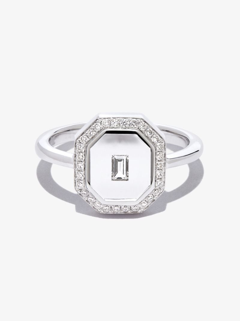 18k White Gold Universe Diamond Ring