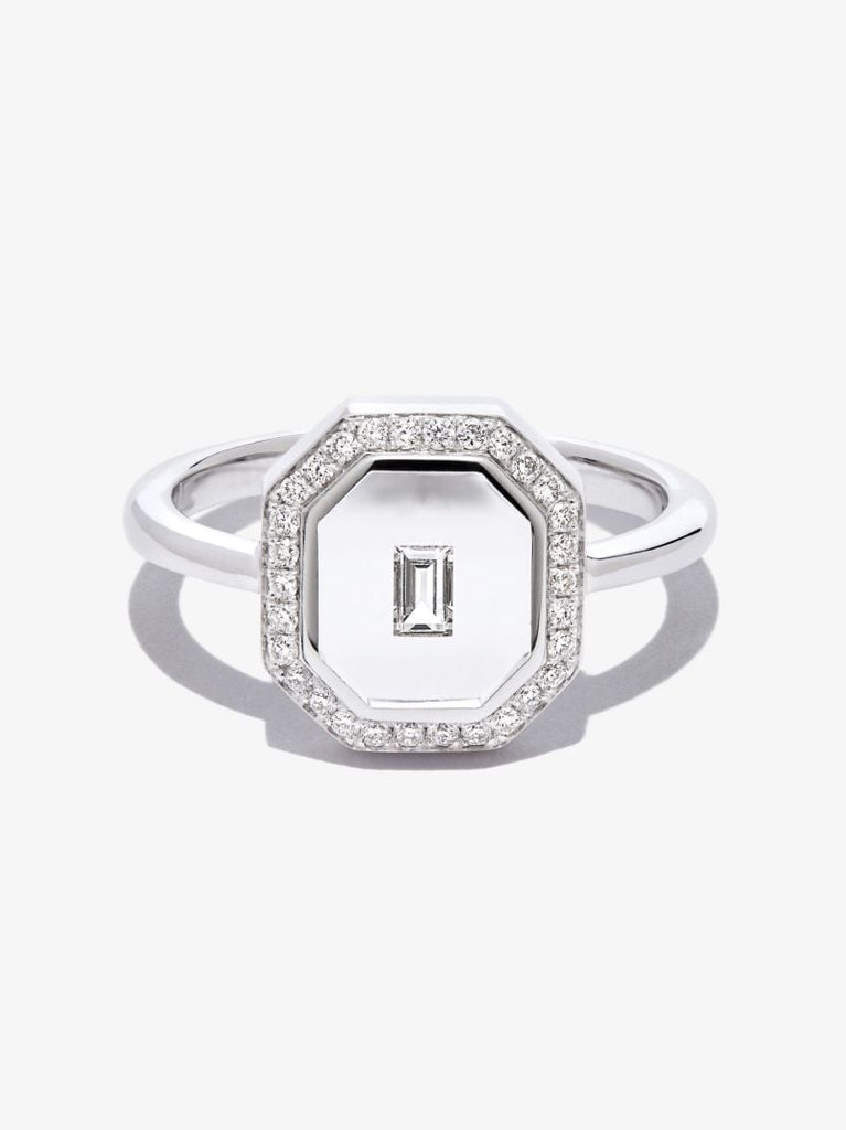 18k White Gold Universe Diamond Ring