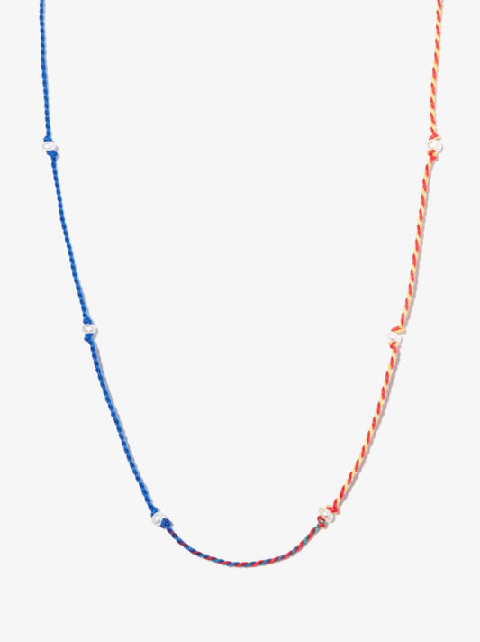 9k Yellow Gold Mauli Double Strand Necklace