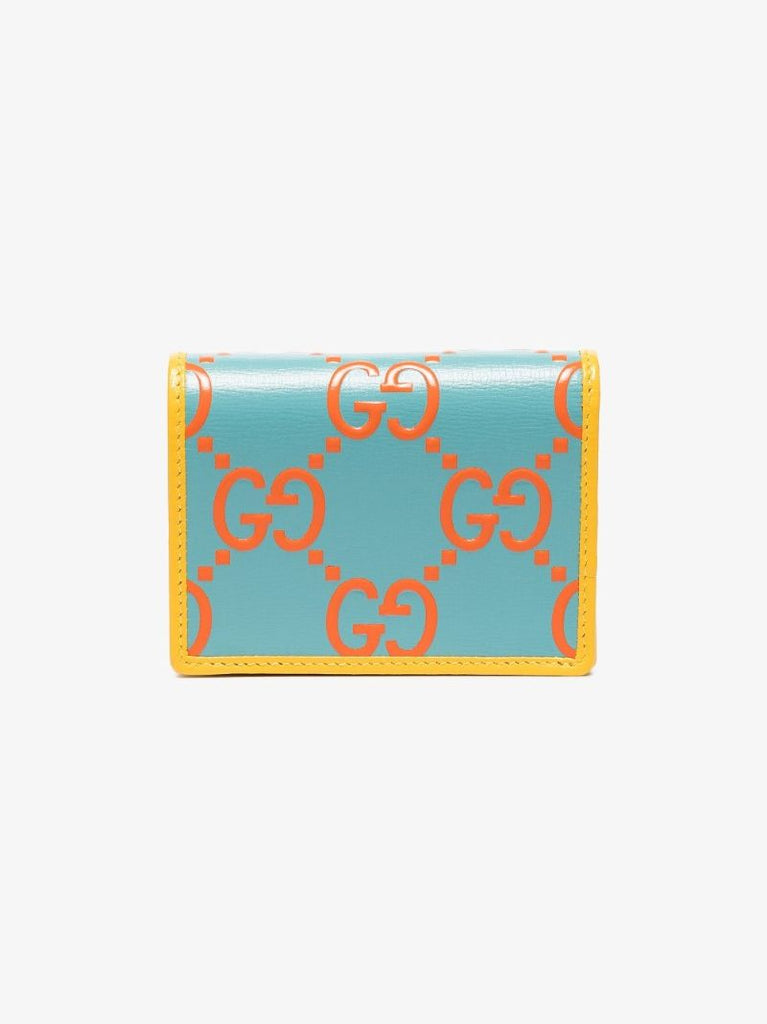 Blue Horsebit 1955 Gg Supreme Leather Wallet