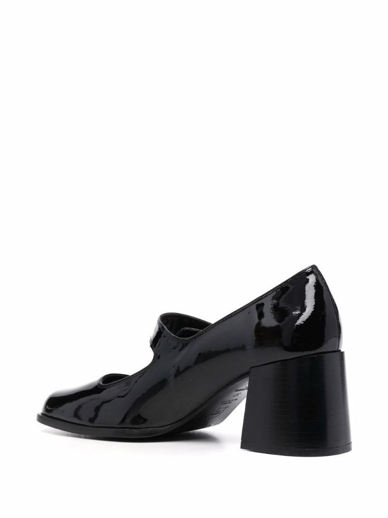 Black Caren 70 Pumps