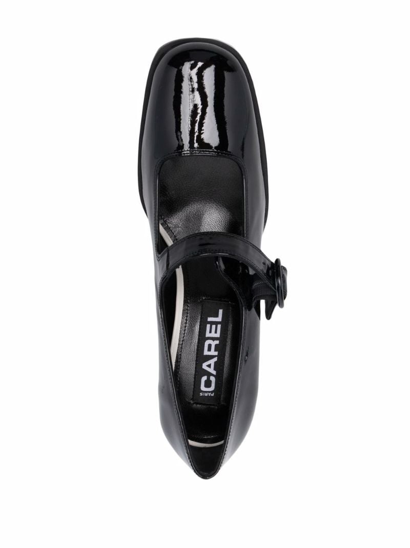 Black Caren 70 Pumps