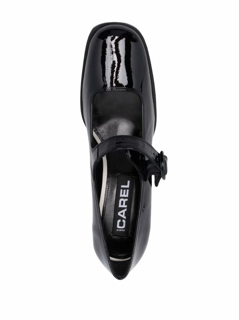 Black Caren 70 Pumps