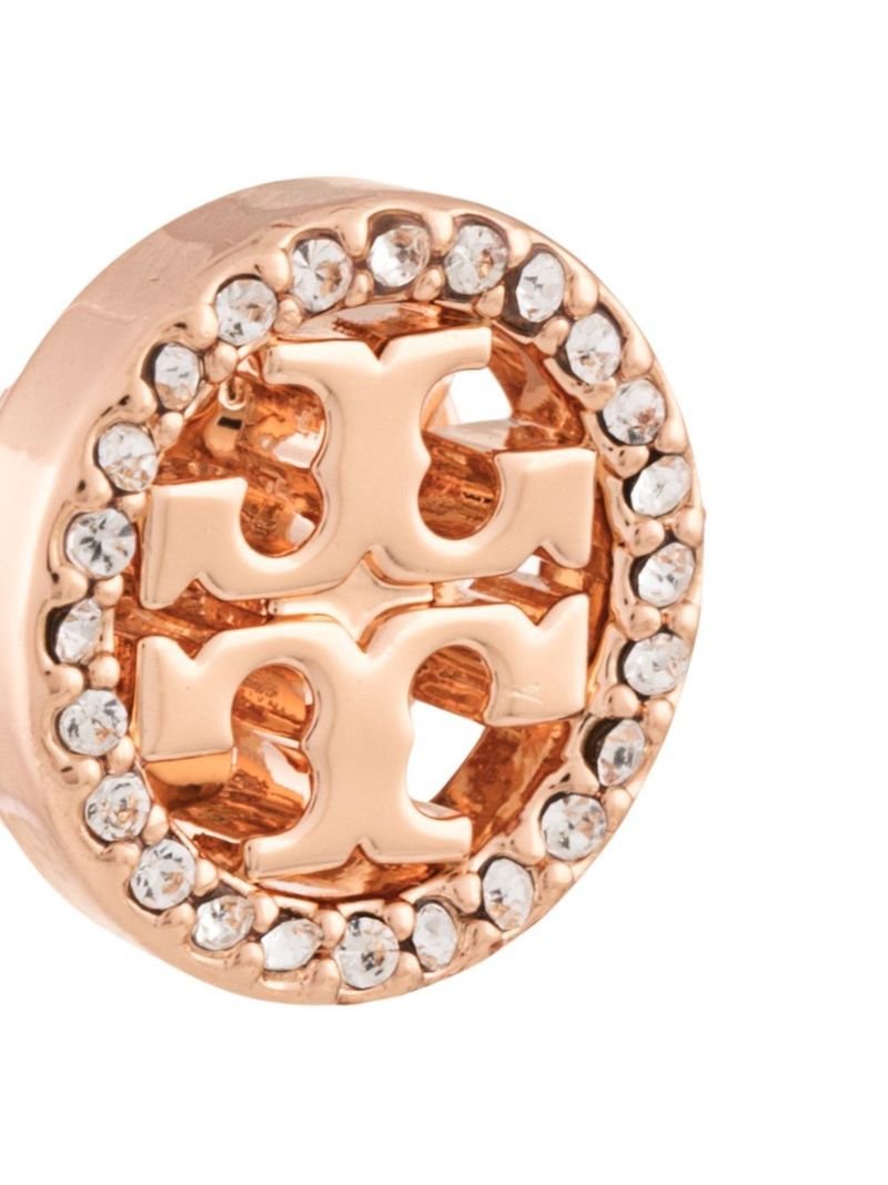 Rose Gold-tone Miller PavÃ_x0083_Â© Stud Earrings