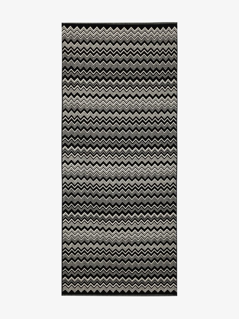 Black and White Keith Bath Mat