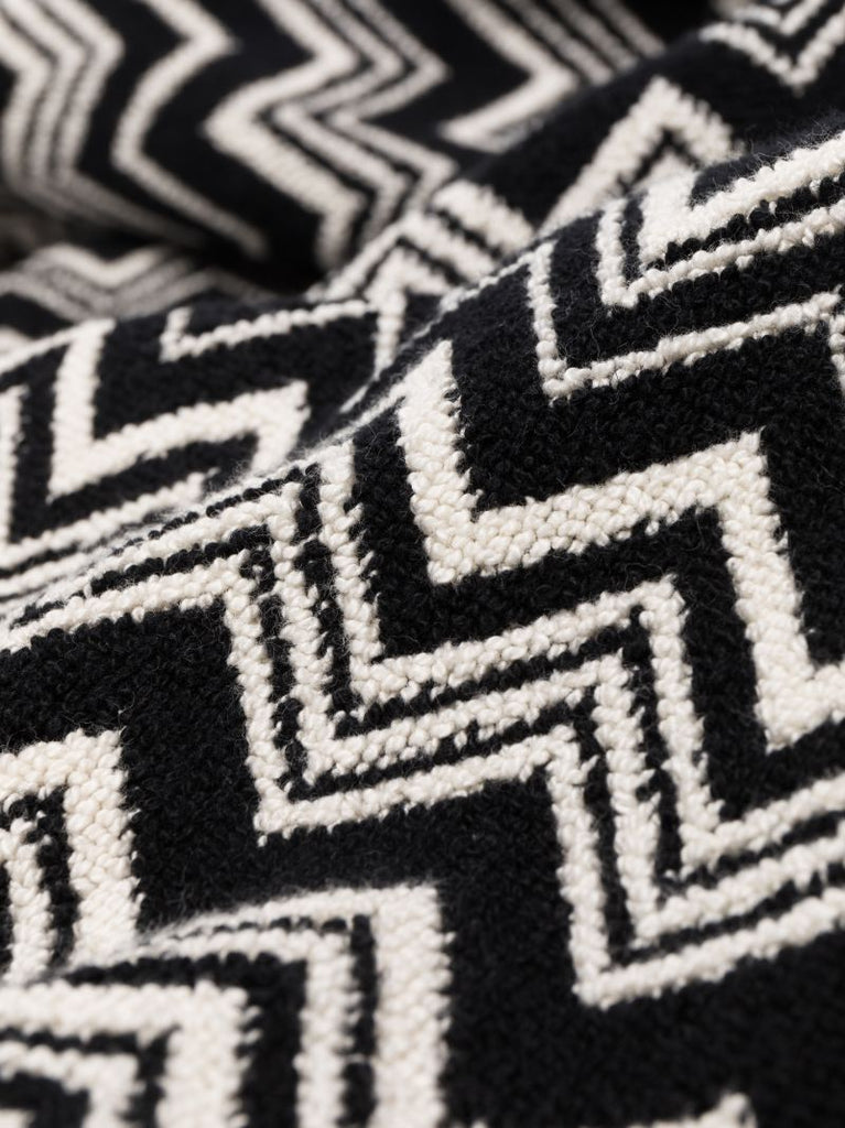 Black and White Keith Bath Mat
