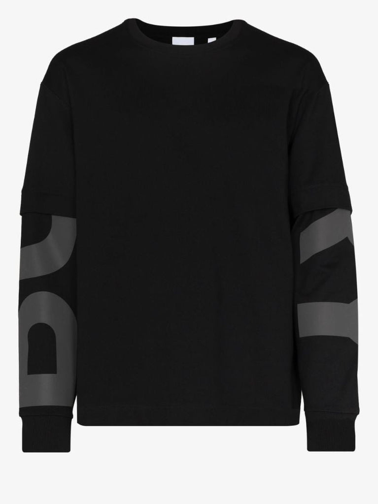 Mitchell Logo Print Cotton Sweatshirt